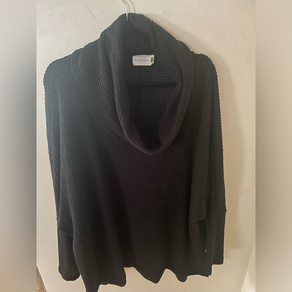 Black Cowl neck sweater